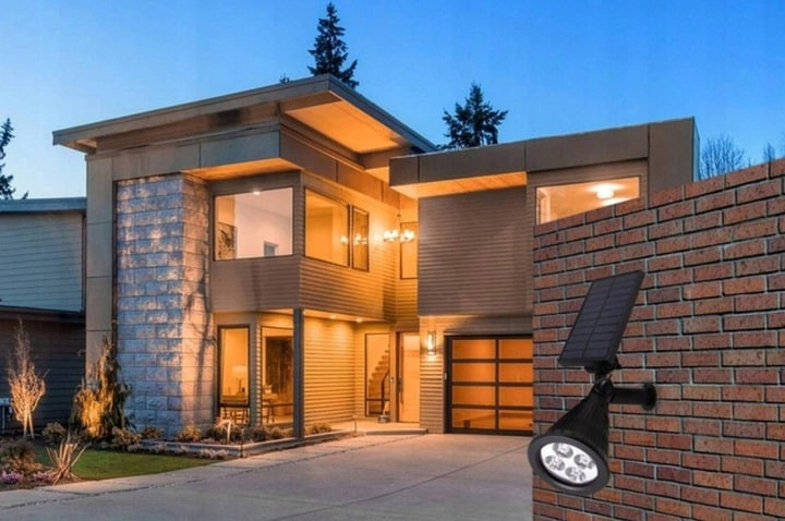 LED solarna svetilka reflektorska 5500K