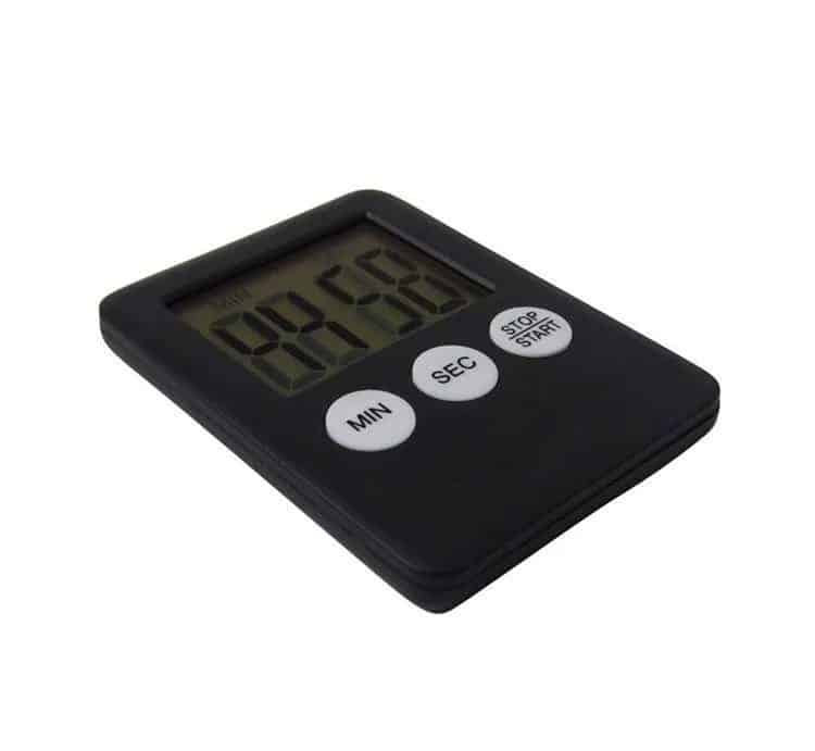 Magnetni digitalni časovnik - timer črn