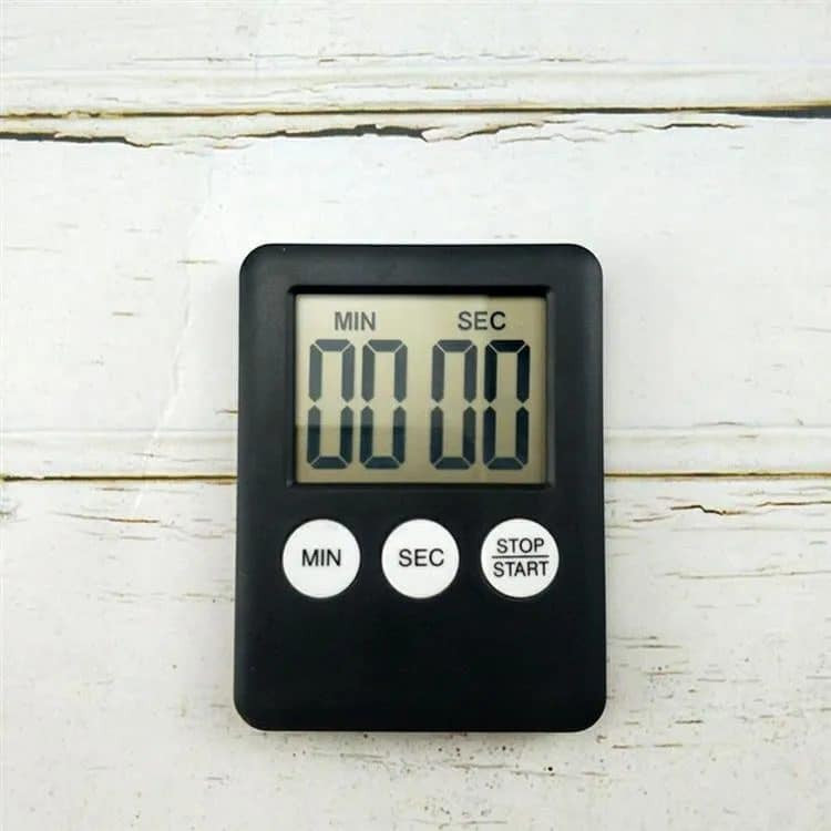 Magnetni digitalni časovnik - timer črn