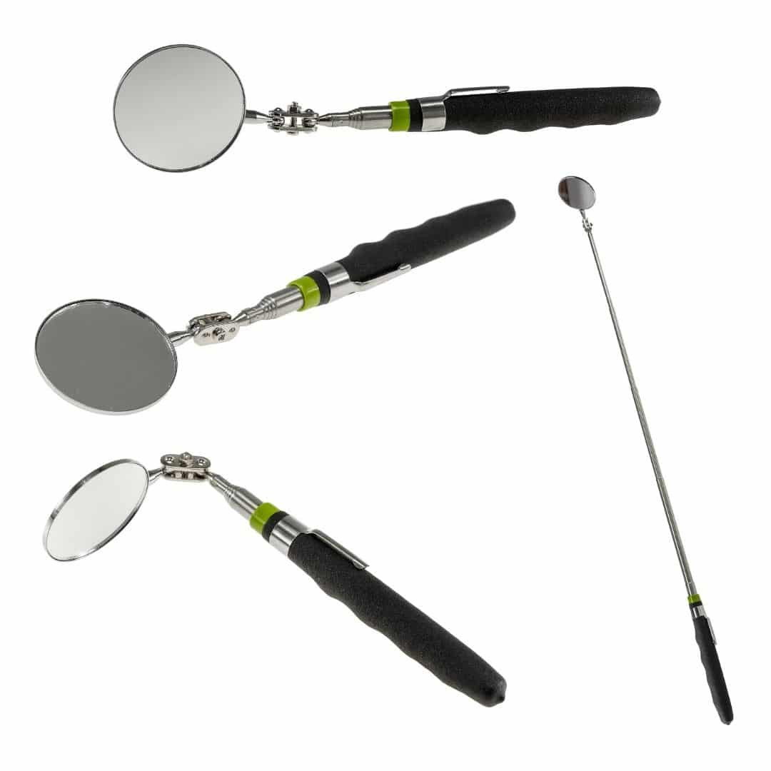Ogledalo s teleskopsim ročajem 16-70cm s krogličnim ležajem