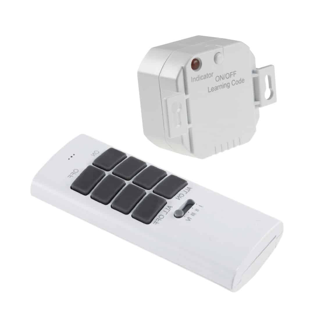Starter set brezžičnega sprejemnika 230V 433,92Mhz in daljinskega upravljalnika