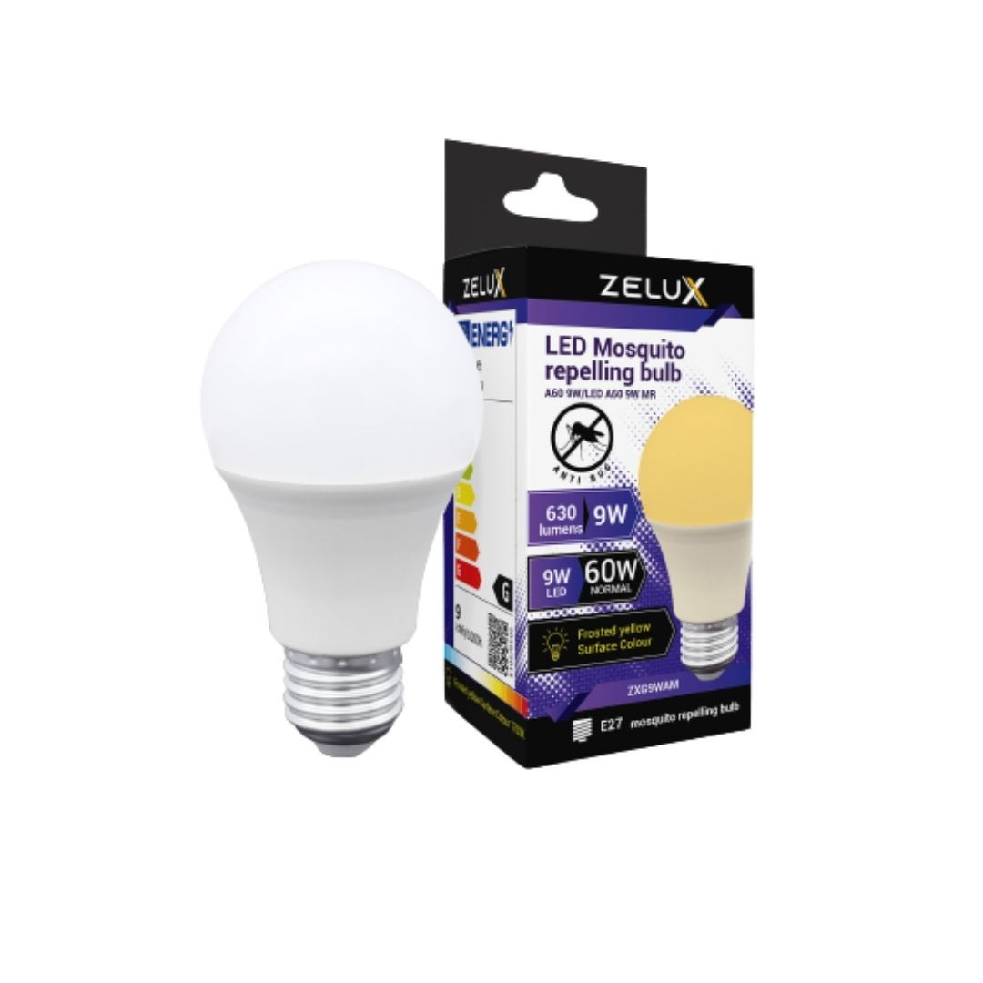 LED sijalka proti komarjem E27 9W anti mosquito 570-590 nm rumena