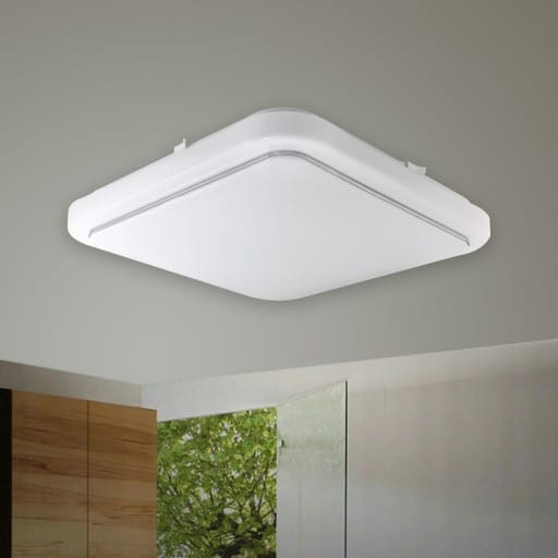 LED plafoniera Auris kvadratna 24W 1680lm 4000K