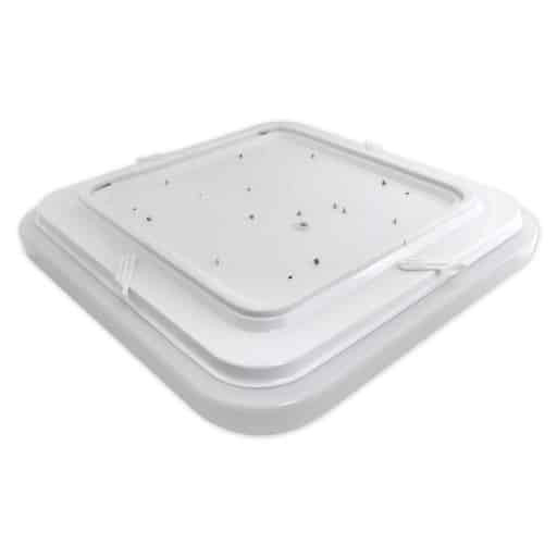 LED plafoniera Auris kvadratna 24W 1680lm 4000K