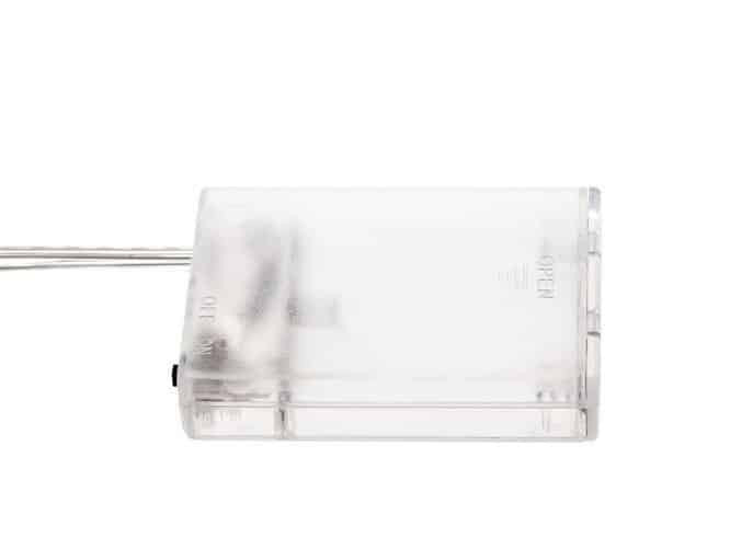 LED zvezda na USB napajanje ali 3xAA baterije toplo bela