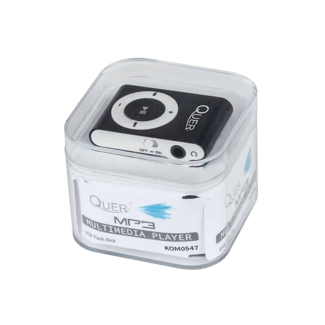 Mini kovinski mp3 predvajalnik na microSD kartico + slušalke + mini USB kabel črn
