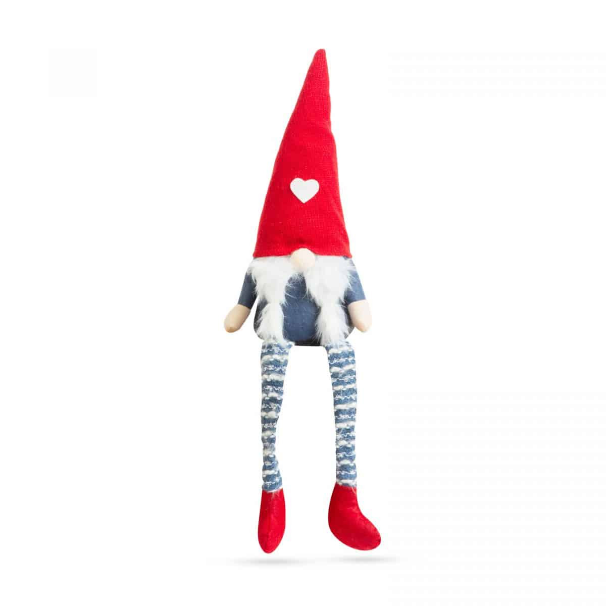 Božični skandinavski škrat Gnome z nogami 2 vrsti 50cm
