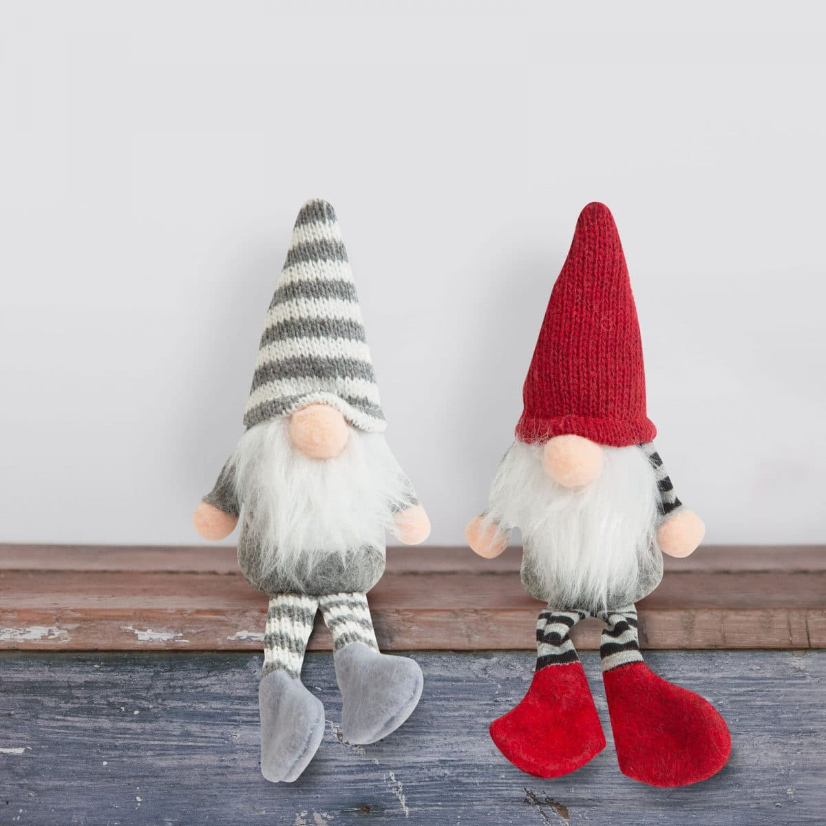 Božični skandinavski škrat Gnome z nogami 2 vrsti 20cm
