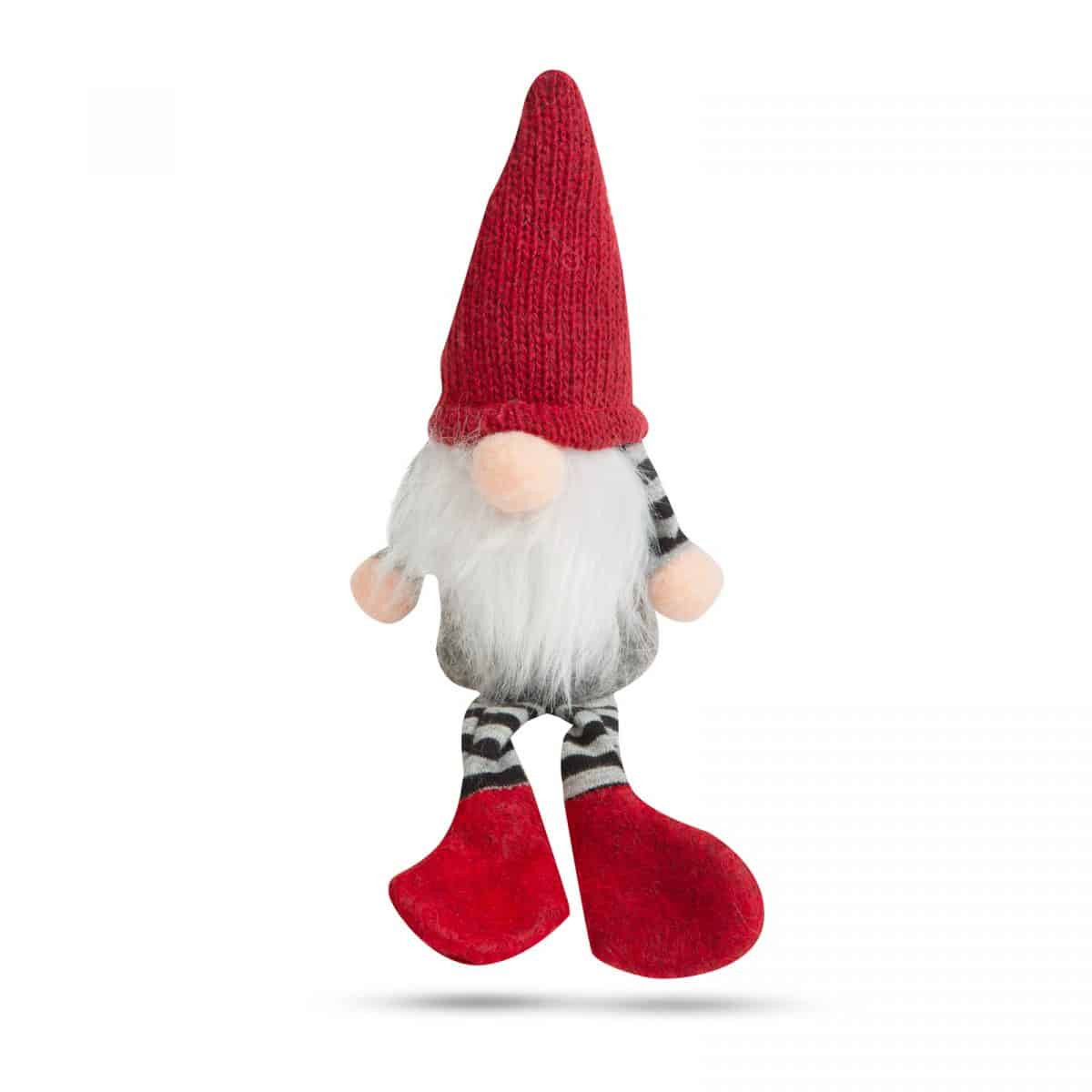 Božični skandinavski škrat Gnome z nogami 2 vrsti 20cm