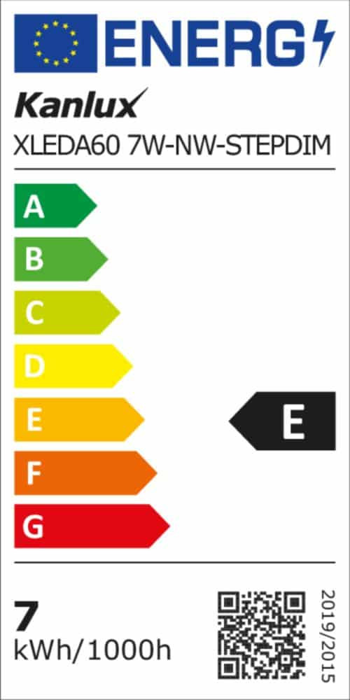 LED sijalka E27 7W 4000K STEPDIM zatemnilna 3 koraki 7% /50% /100%