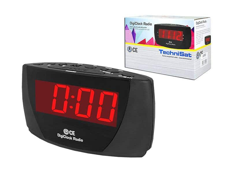 Radioura z budilko in LED zaslonom