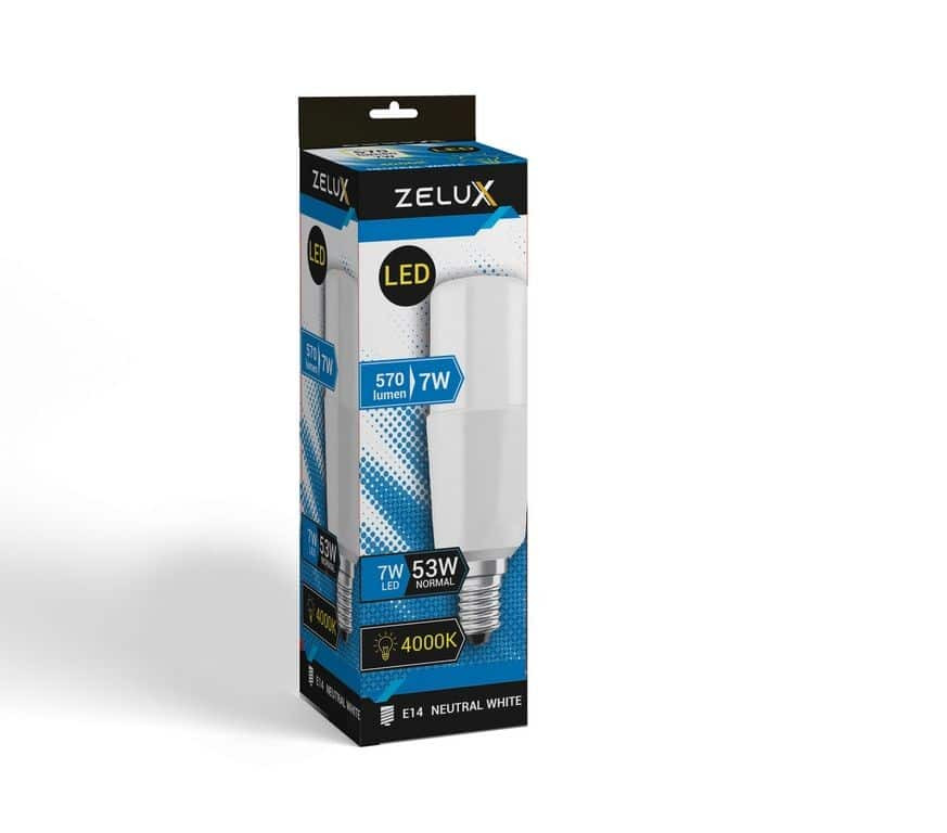 LED sijalka E14 stick T30 7W 570lm 4000K
