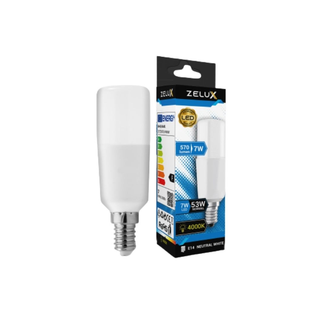 LED sijalka E14 stick T30 7W 570lm 4000K