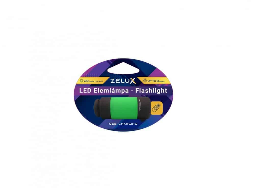 USB žepna polnilna LED svetilka 0,5W
