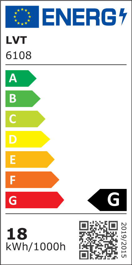 LED plafoniera okrogla 18W 4000K
