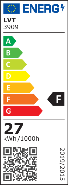 LED delovna svetilka 10-30V IP67 27W 9 LED 6000K kvadratna