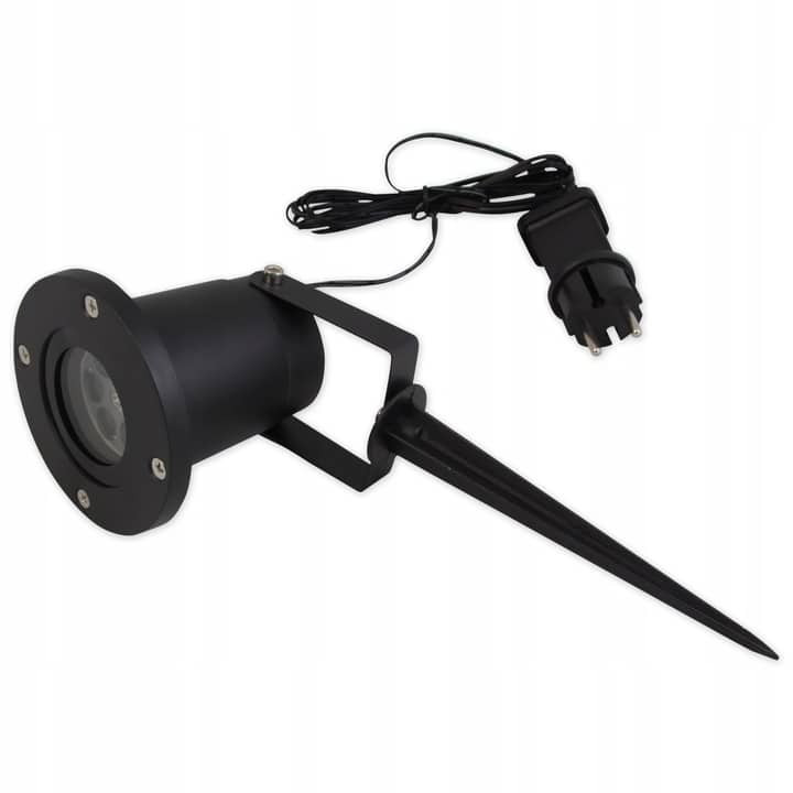 Zunanji LED projektor snežinke IP44 4W