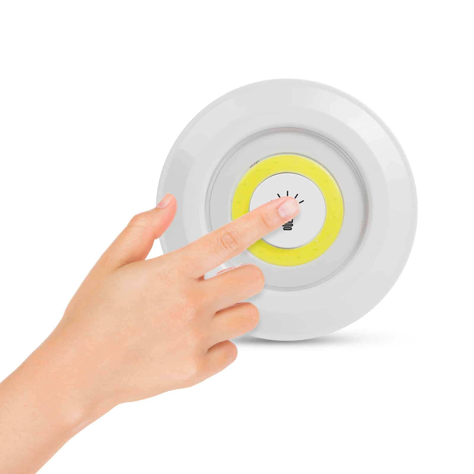 Set 2 COB LED baterijskih svetilk z daljincem in časovnikom 3xAAA