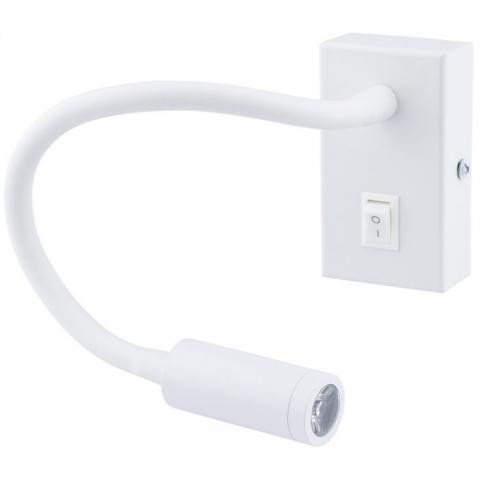 Bralna LED svetilka Leo 3W 4000K bela