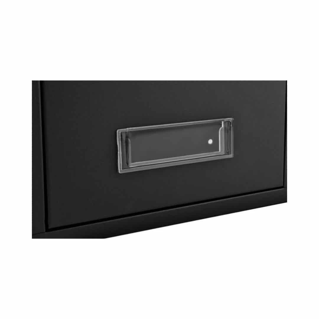 Poštni nabiralnik M INOX črn