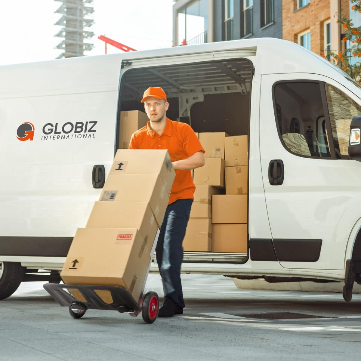 Zložljiv transportni voziček - največ 90 kg - 710 x 400 x 197 mm