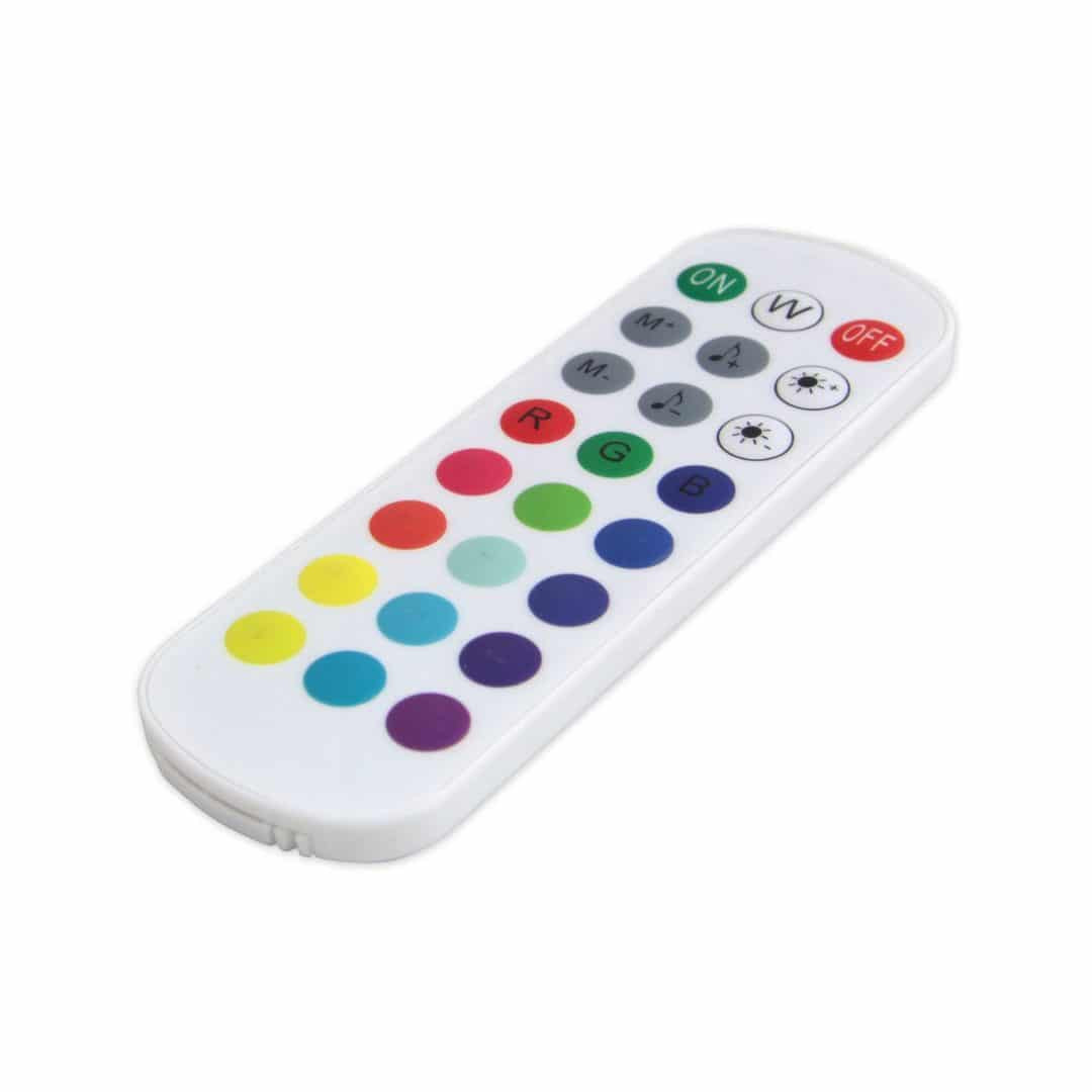 Wi-Fi smart kontroler z IR daljincem za RGB LED trakove 5-24V 6A DC Tuya