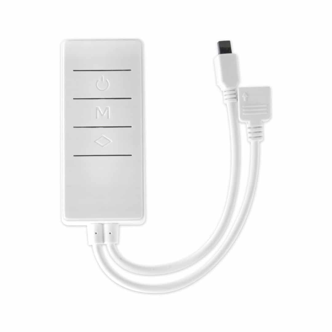 Wi-Fi smart kontroler z IR daljincem za RGB LED trakove 5-24V 6A DC Tuya