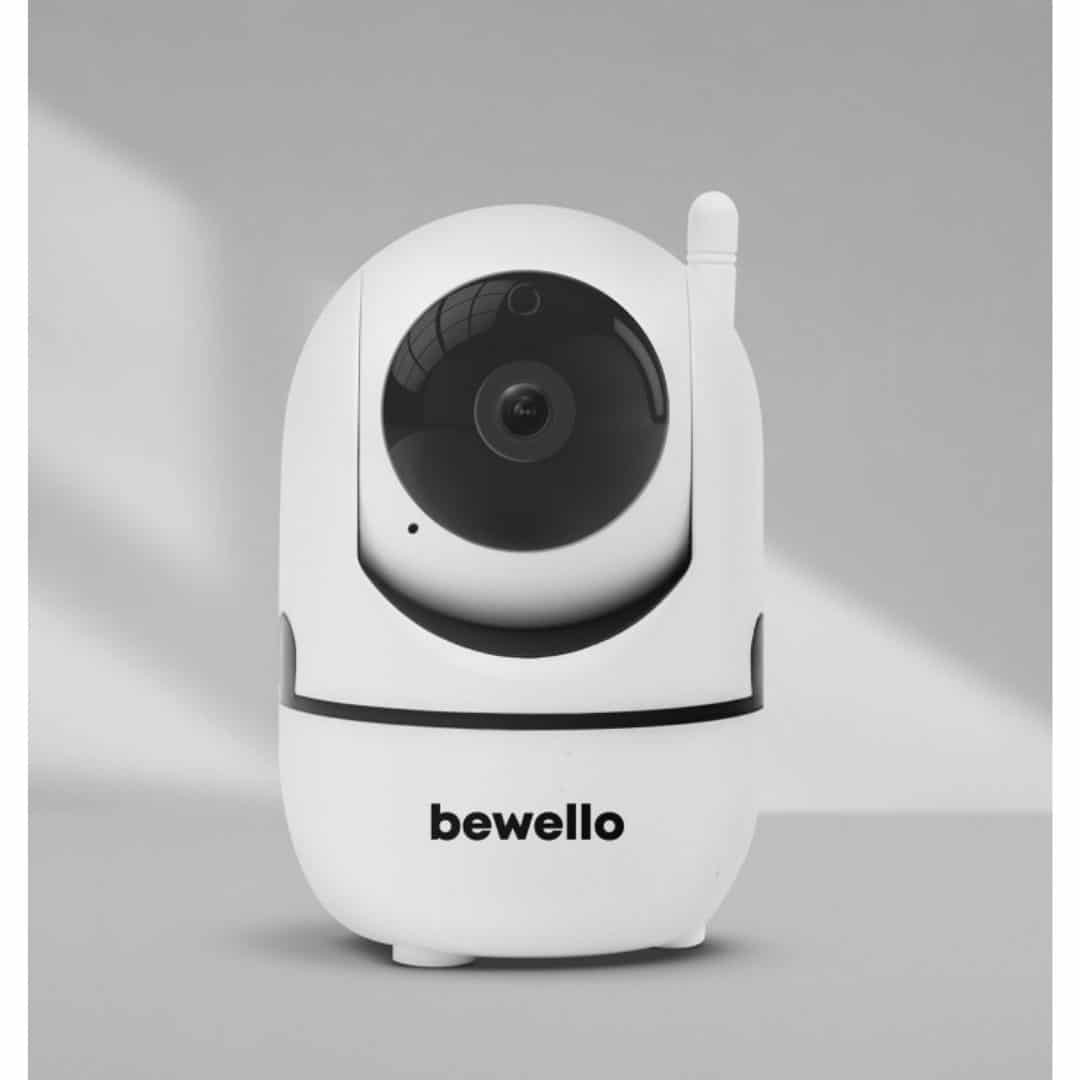 Smart Wi-Fi vrtljiva nadzorna kamera FullHD 1080p Tuya smart bela
