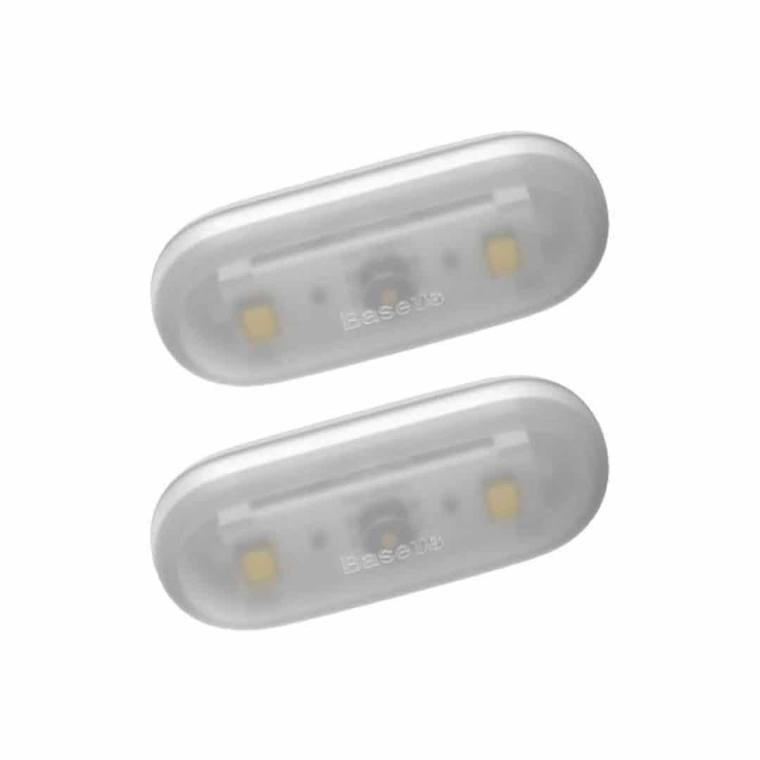 Mini baterijska LED svetilka za avto 2 kos