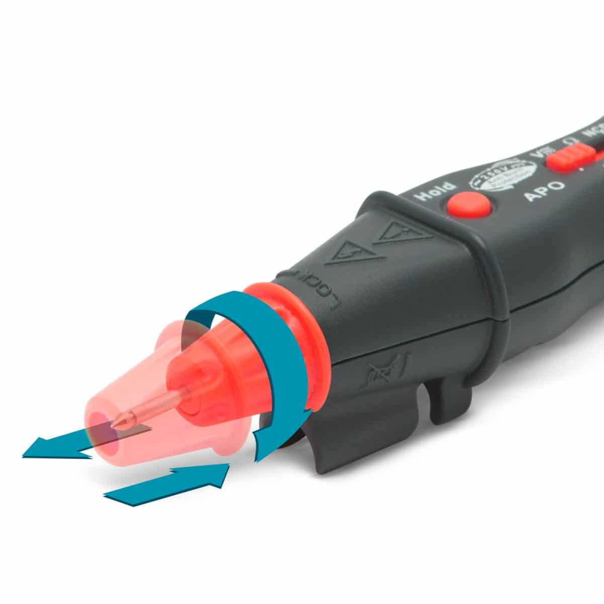 Pameten, digitalni multimeter Maxwell - oblika pisala - s povezavo Bluetooth