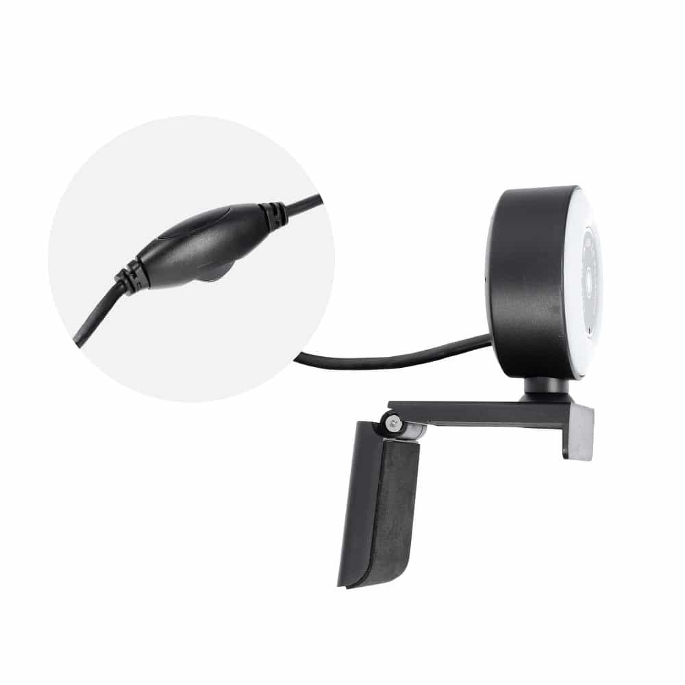 Spletna kamera z LED lučko in mikrofonom 2k