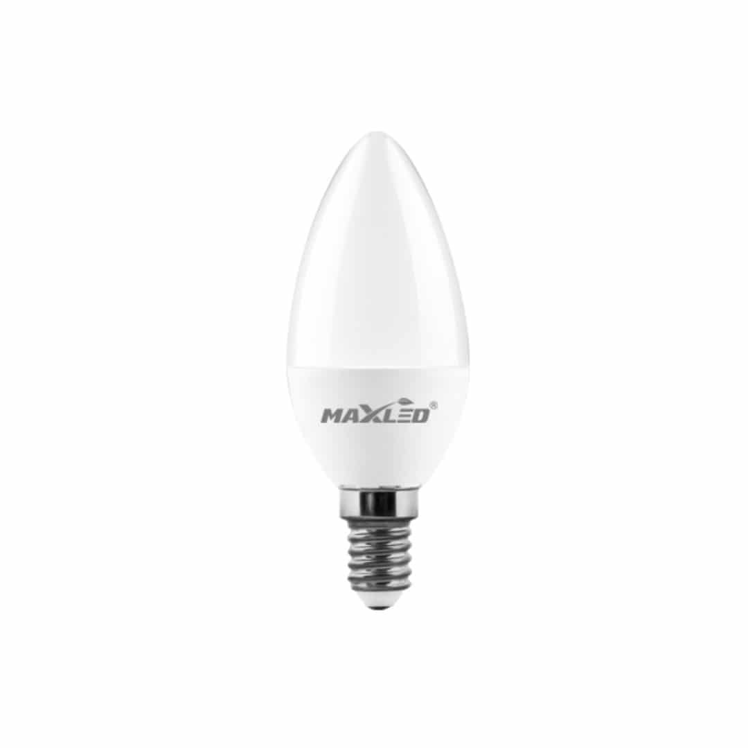 LED sijalka E14 C30 3W 4500K – slika 2