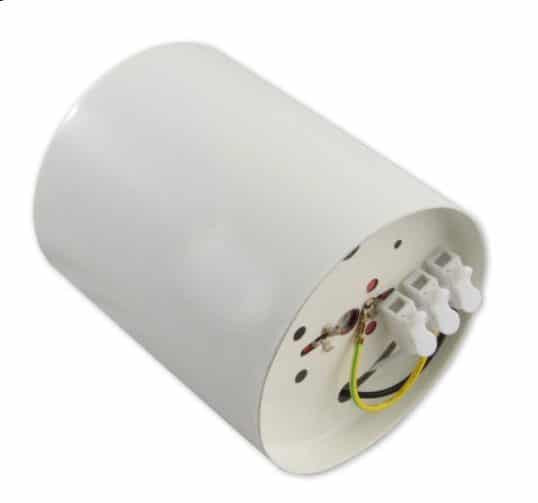 Svetilka stropna E27 90x110mm bela – slika 3