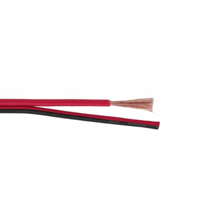 Kabel za zvočnike/LED razsvetljavo 2 x 1,00 mm² - 100 m / zvitek