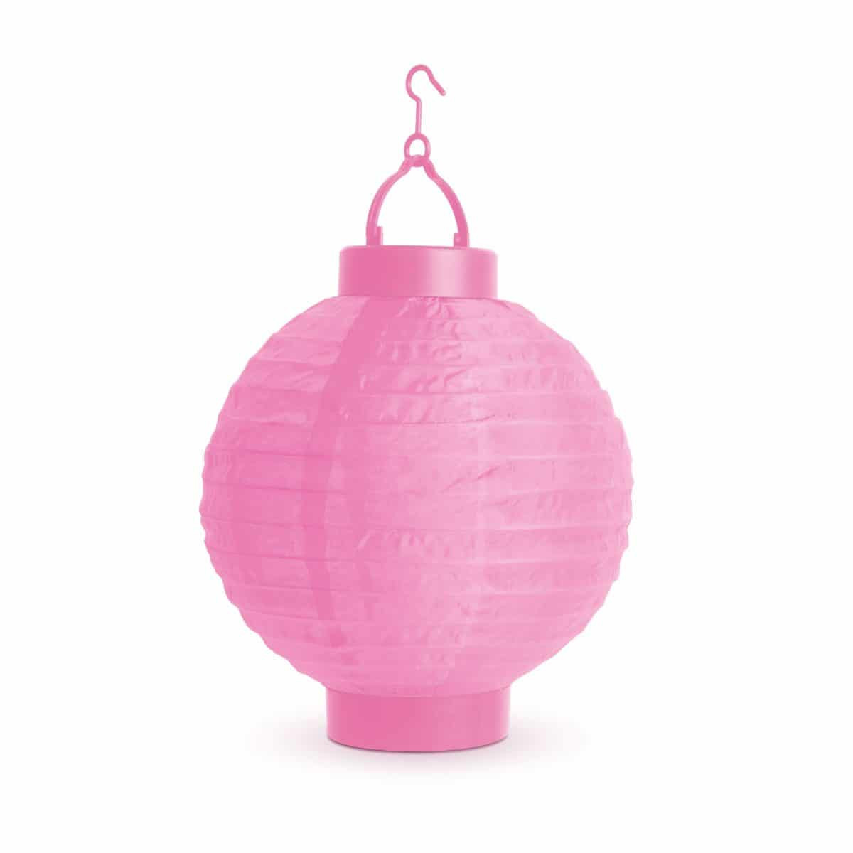 Solarni lampion 3 barve hladno bela LED 21 cm