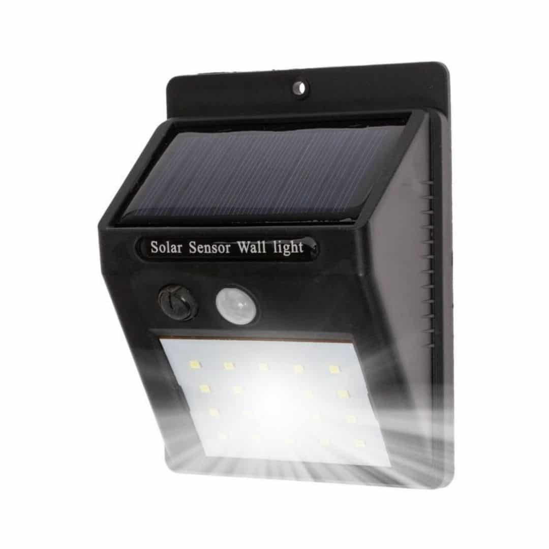 Strenska solarna svetilka 20 LED 200lm s senzorjem gibanja in senzorjem mraka