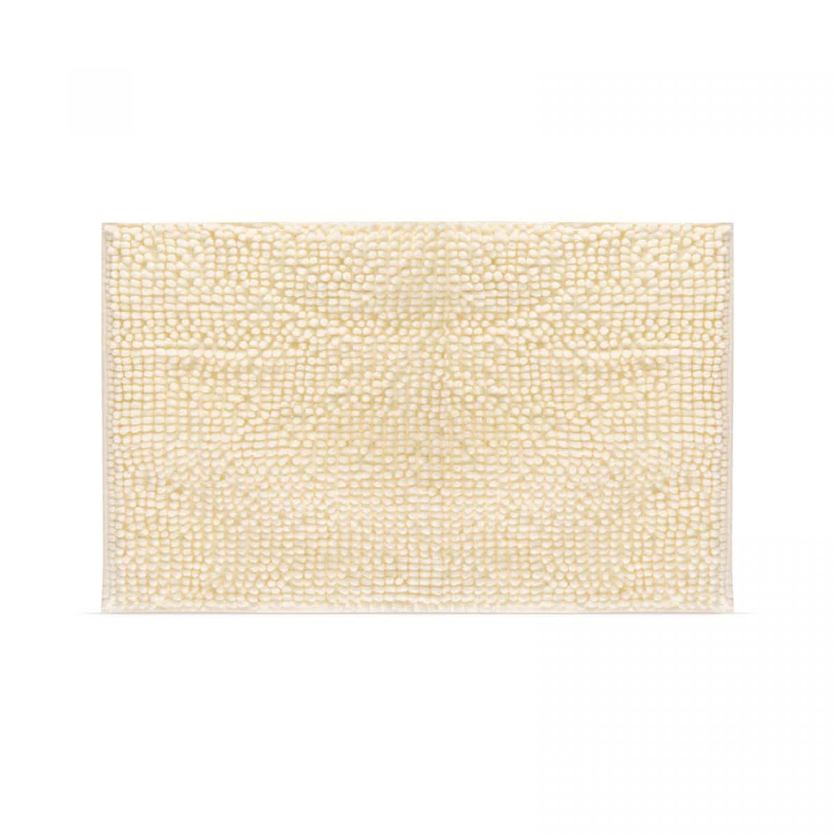 Kopalniška preproga - mikrovlakna - bež - 60 x 40 cm