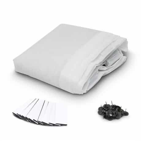 UV paket proti insketom – magnetna mreža za vrata bela 210x100cm + 3x komarnik za okno 150×150cm bel + UV LED past za insekte