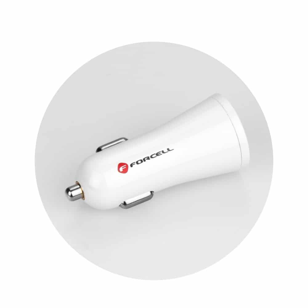Avtopolnilnik s priključkom USB - 2,4A s funkcijo Quick Charge 3.0
