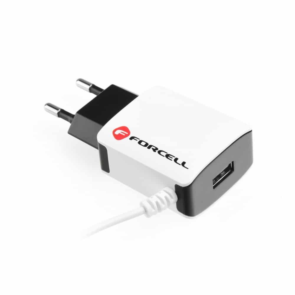 Omrežni polnilec 2A 1x USB + kabel