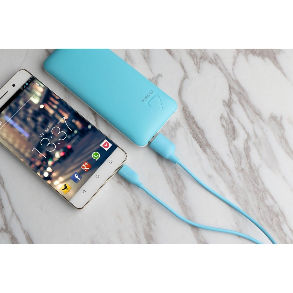 USB-C kabel premium PURIDEA 2.4A moder
