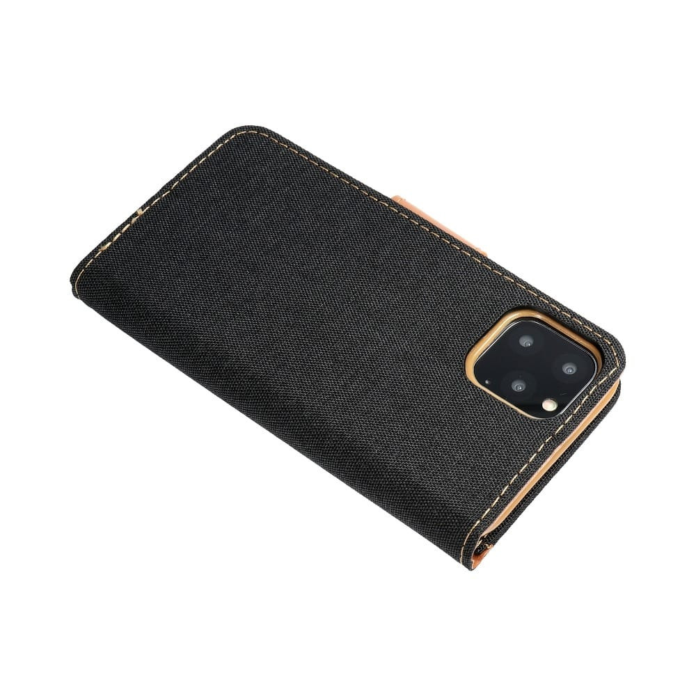 Preklopni ovitek za Samsung Galaxy S21 Ultra črn/rjav
