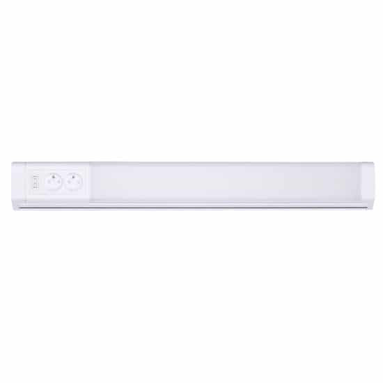 LED kotna linearna svetilka z dvojno vtičnico 10W bela