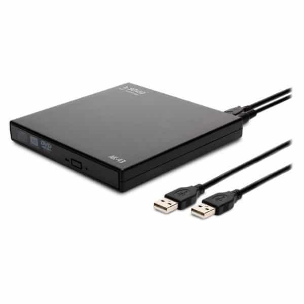Zunanji tanki USB CD / DVD R / RW pogon in zapisovalnik