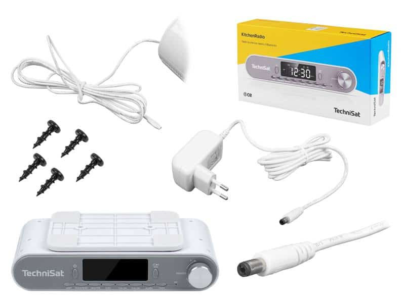 TechniSat kuhinjski radio z Bluetooth, časovnikom, budilko in funkcijo za prostoročno telefoniranje