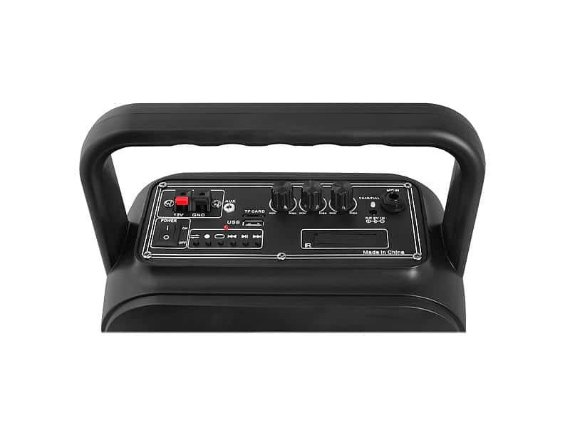 Power Audio Disco zvočnik BT / SD / USB / FM / REC / MIC / RGB, 15 W / 120 W.