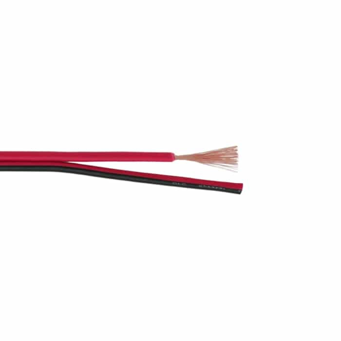 Kabel za zvočnike ali LED razsvetljavo 2 x 0,75 mm² - 100 m / zvitek