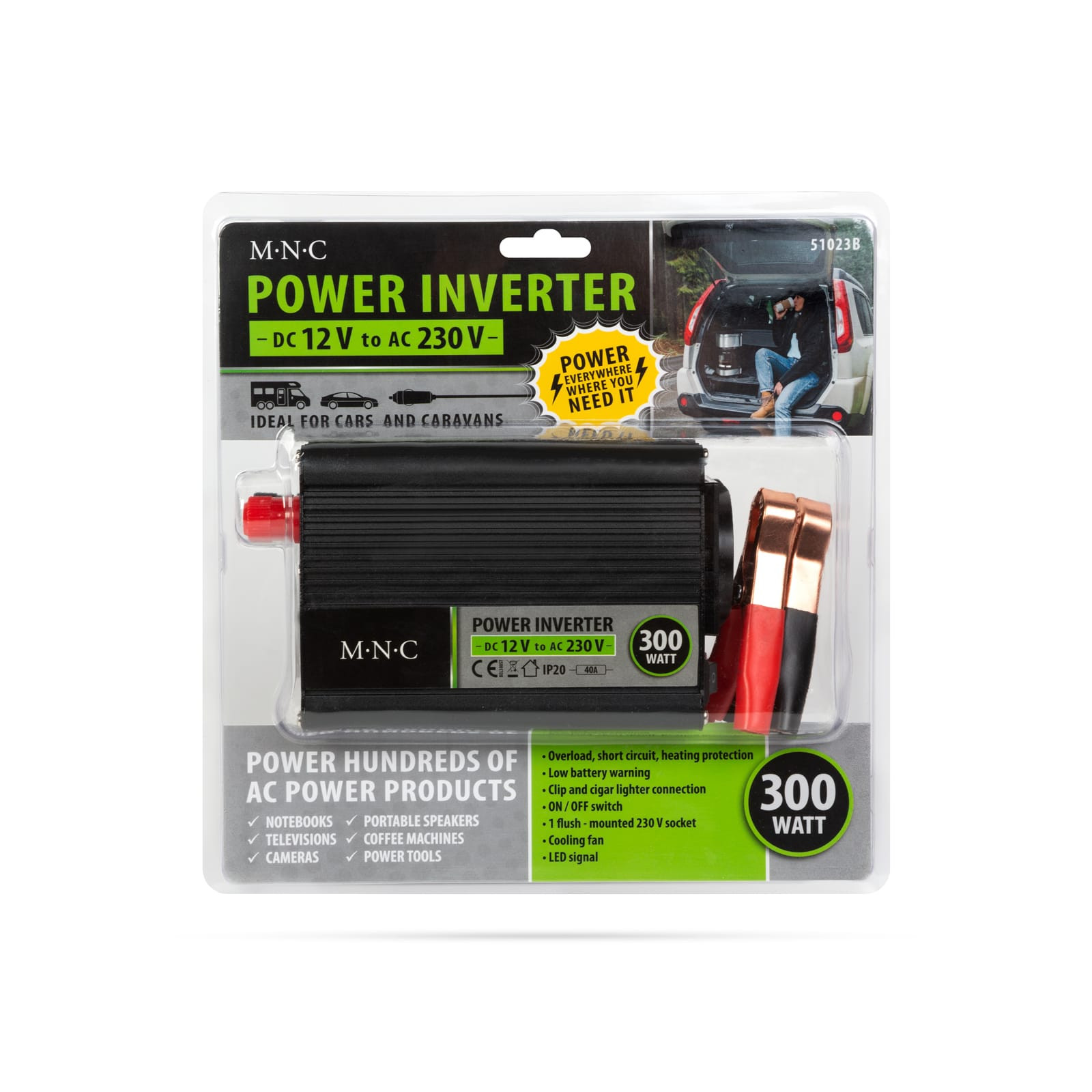 Pretvornik napetosti - 12 V - 220V - 300 W