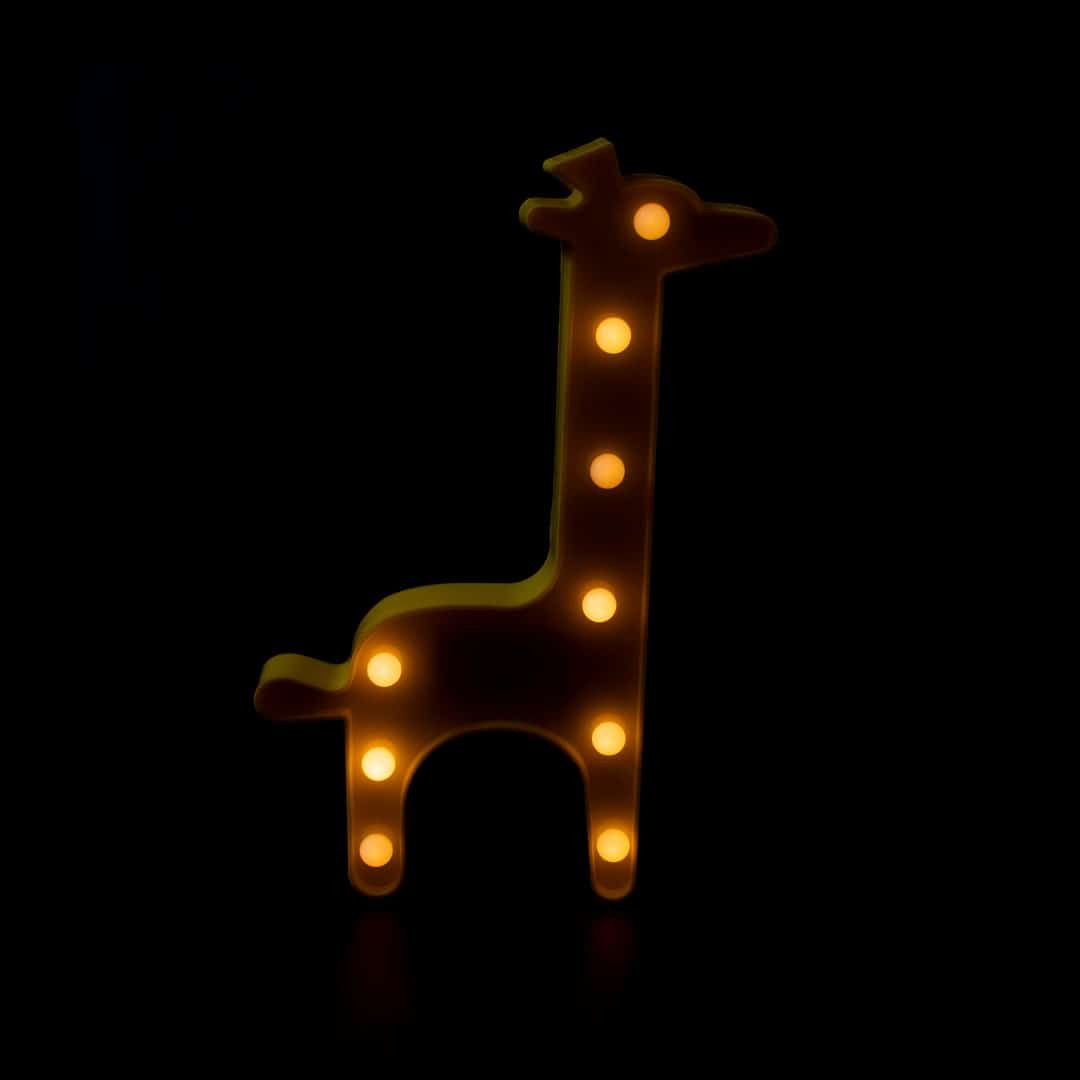 LED žirafa na baterije