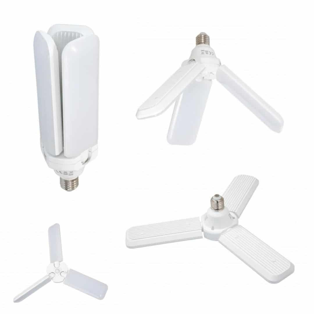 LED žarnica - sijalka zložljiva E27 39W (300W) 270° nevtralno bela 4000K